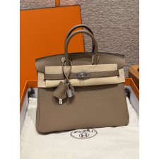 에르메스 버킨백 25 토고 은장 컬러: DO/Beige de Weimar