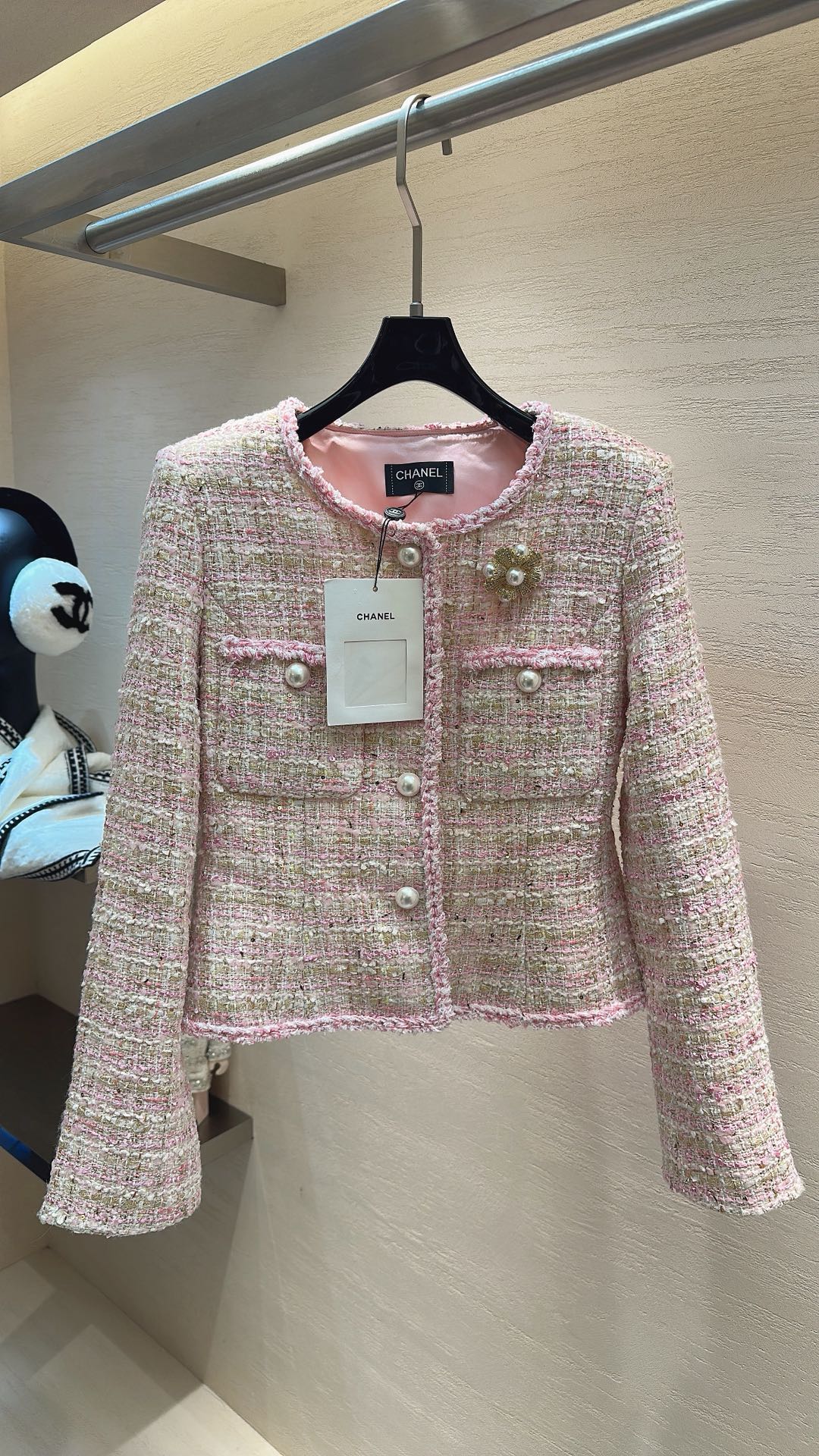 샤넬 트위드 자켓