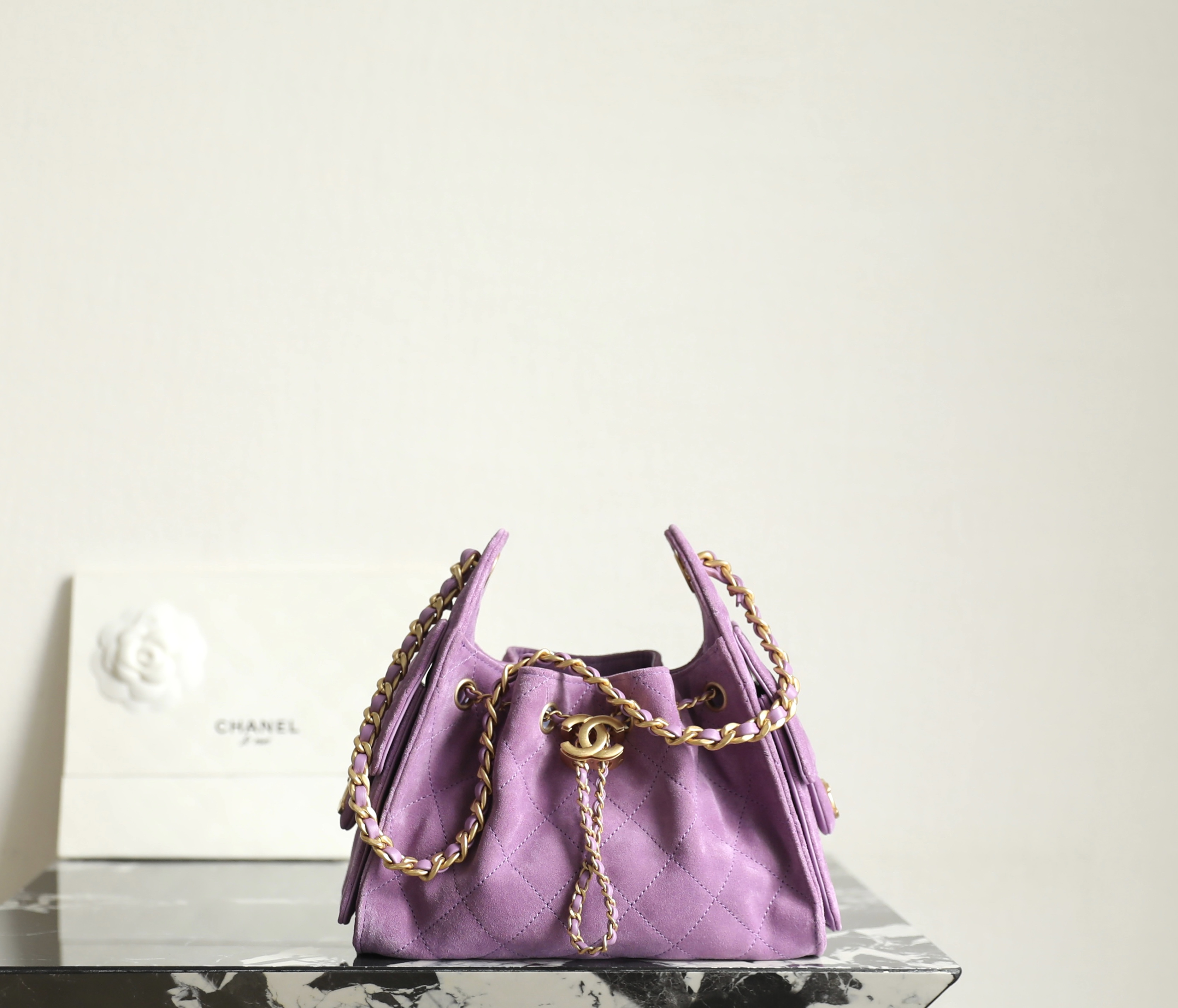 샤넬 25백 미니 스웨이드 (정품급)