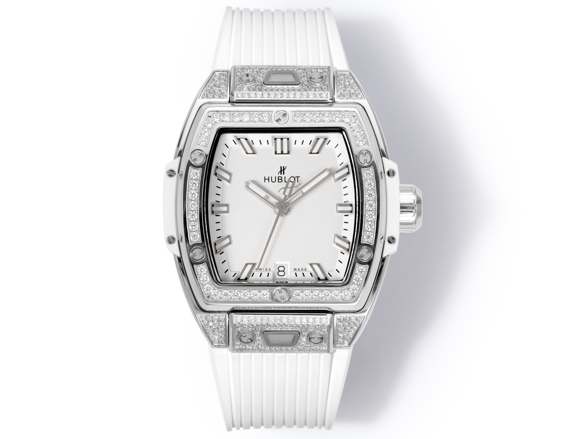 위블로 스피릿 오브 빅뱅 스틸 화이트 다이아몬드