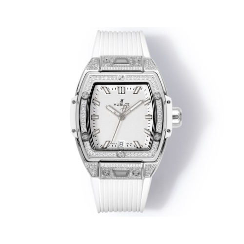 위블로 스피릿 오브 빅뱅 스틸 화이트 다이아몬드