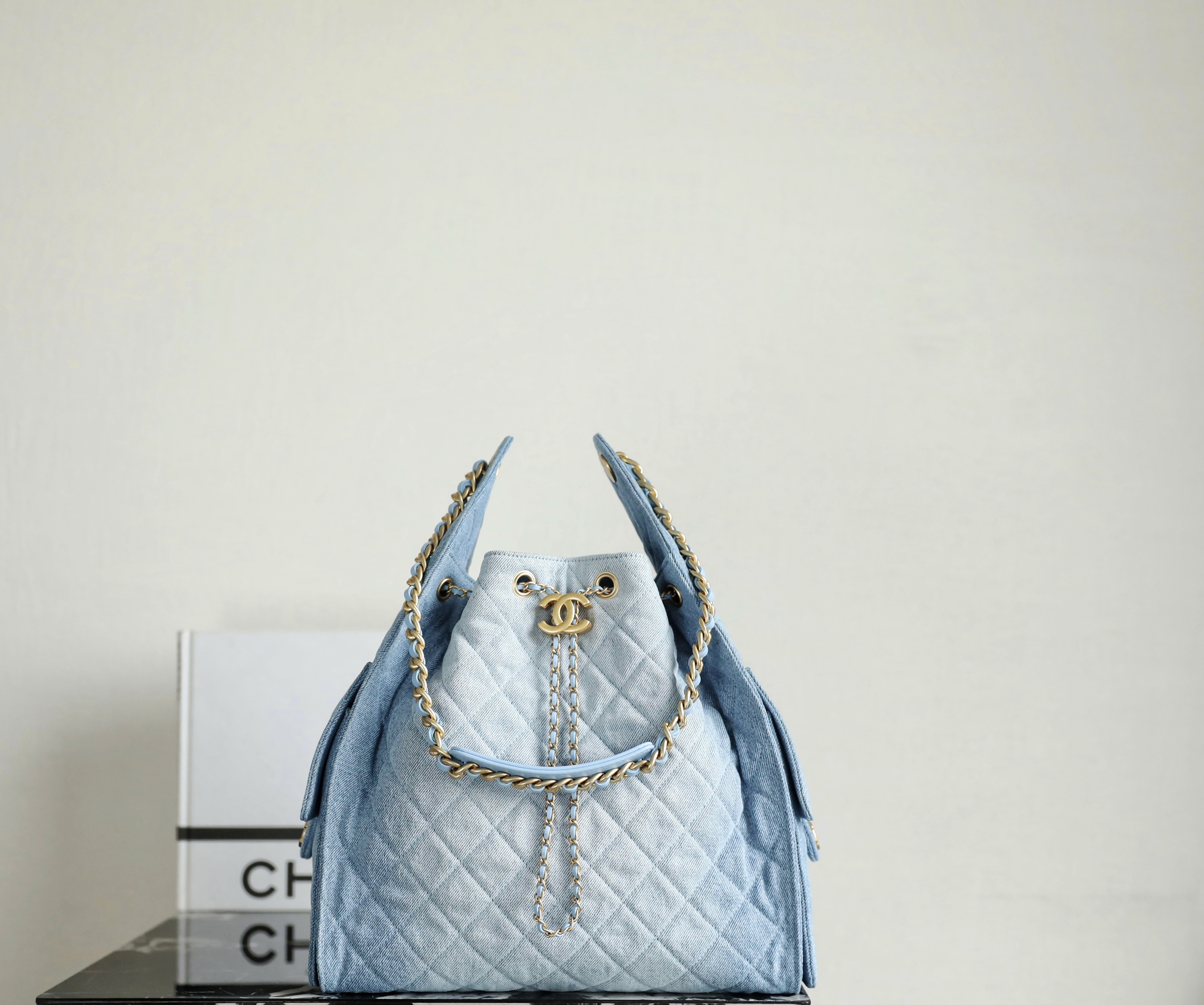 샤넬 25백 미디움 데님 [정품급]