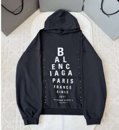 발렌시아가 오버핏 후드티 XL SIZE (3일이내 수령가능) 당일출고