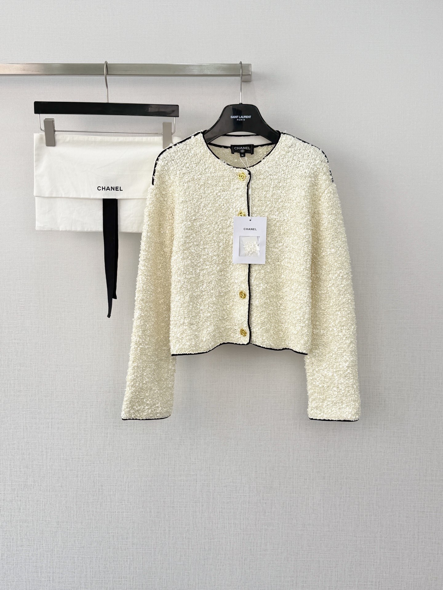 샤넬 트위드 자켓