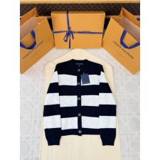 루이비통 스트라이프 니트 가디건