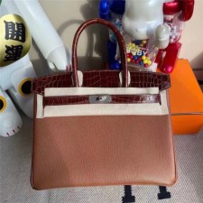 HERMES 에르메스 버킨 Touch 오리지날 토고+악어가죽 