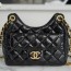 샤넬 샤이니 포켓 호보백 스몰 램스킨 금장 블랙 정품급