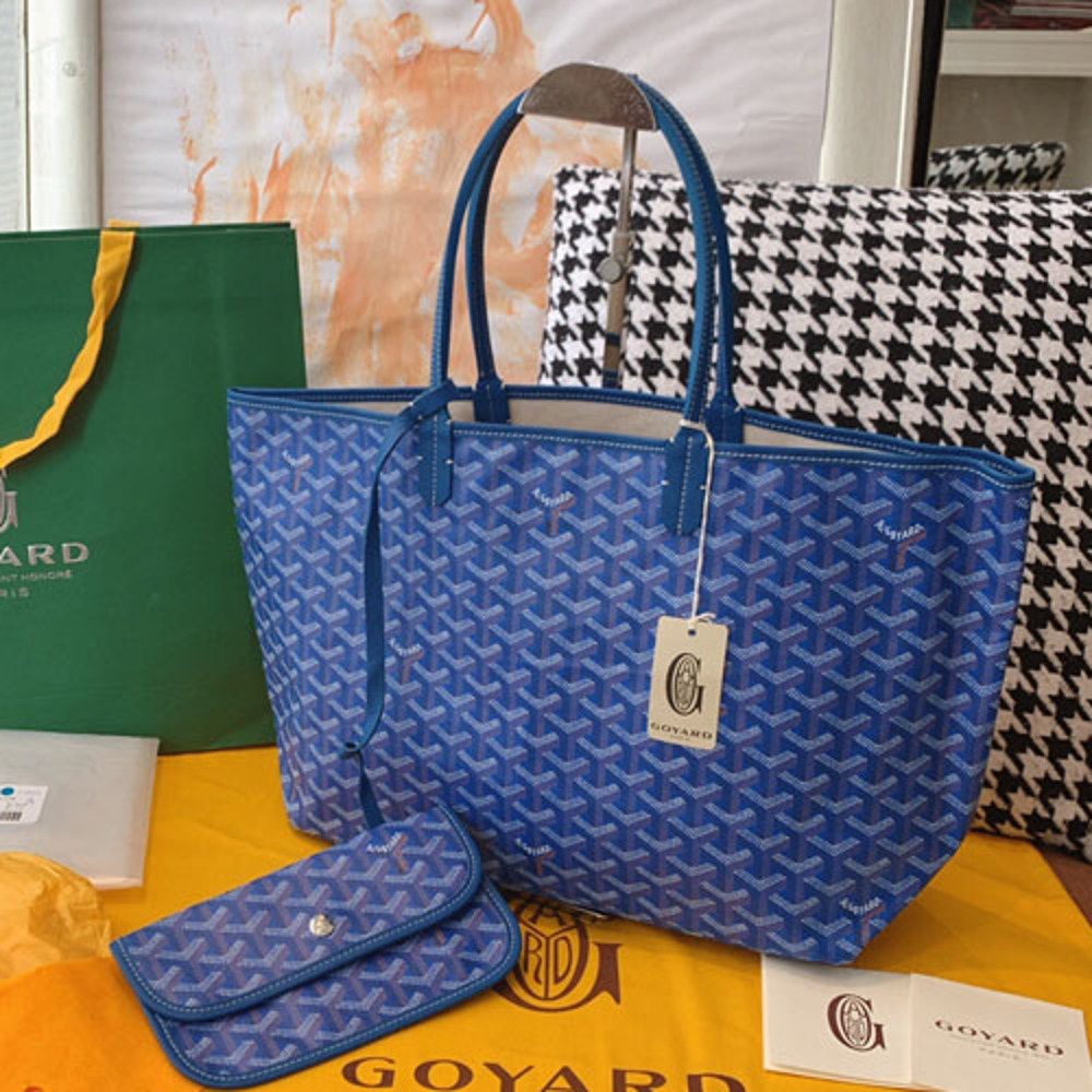 고야드 생루이 스카이 블루 PM 47cm