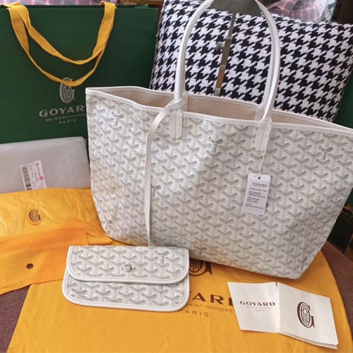 고야드 생루이 화이트 PM 47cm