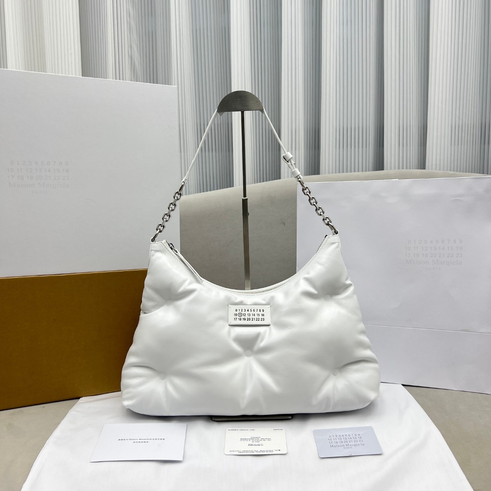 메종 마르지엘라 글램 슬램 미디움 호보백 3359 화이트