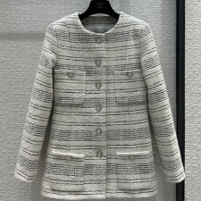 샤넬 실버 컬러 스몰 재킷