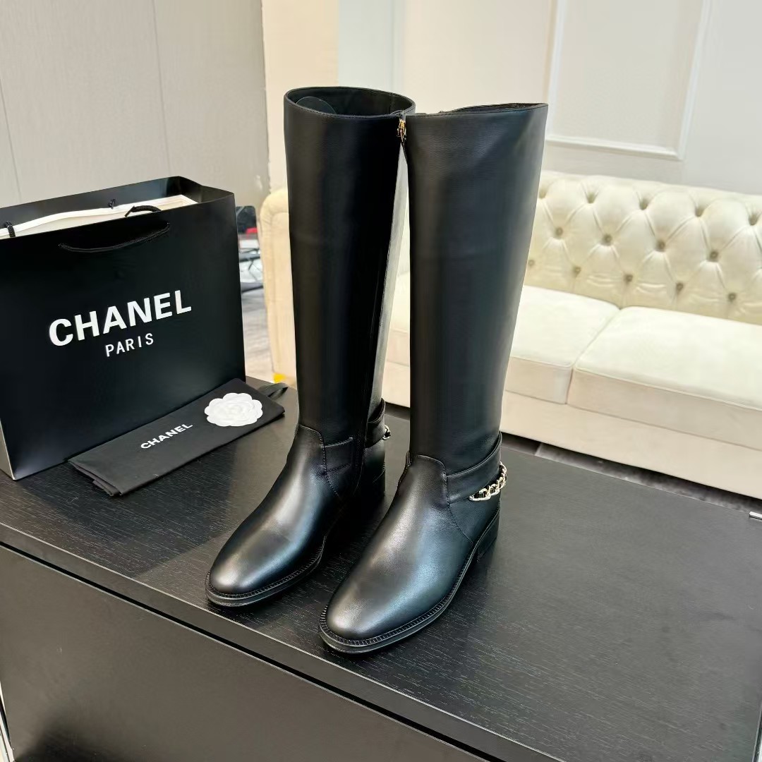 CHANEL 샤넬 여성용 부츠