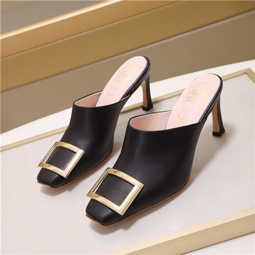 로저비비에 힐 슬리퍼 굽높이7.5CM RR1991-1