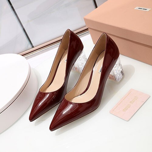 미우미우 구두 굽높이6.5CM