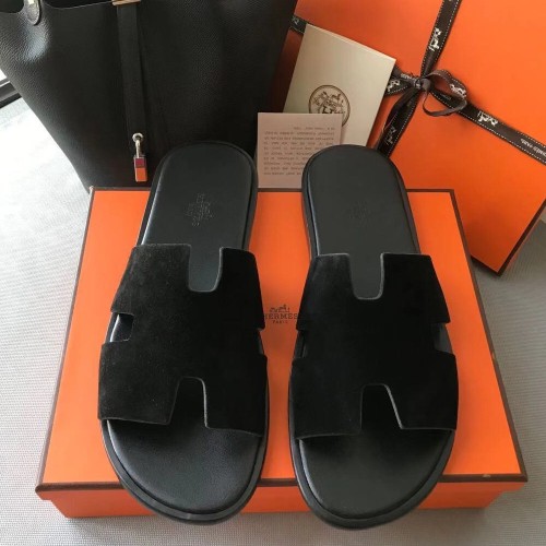 에르메스 이즈미르 슬리퍼 샌들 스웨이드 04