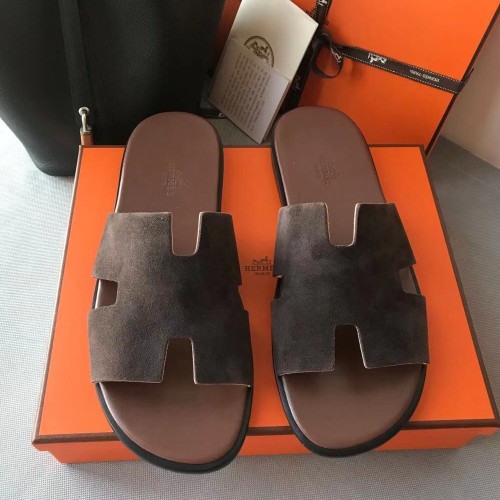 에르메스 이즈미르 슬리퍼 샌들 스웨이드 23