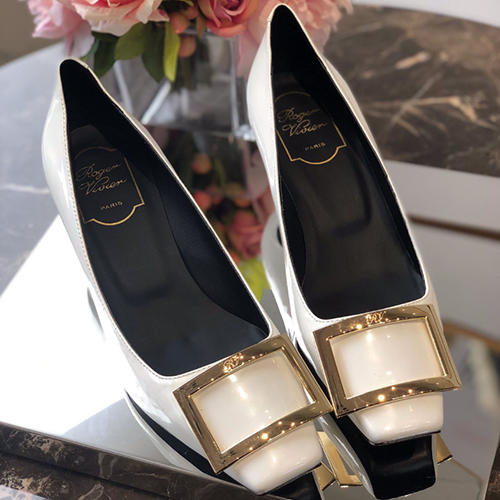 로저비비에 구두 굽높이4.5CM