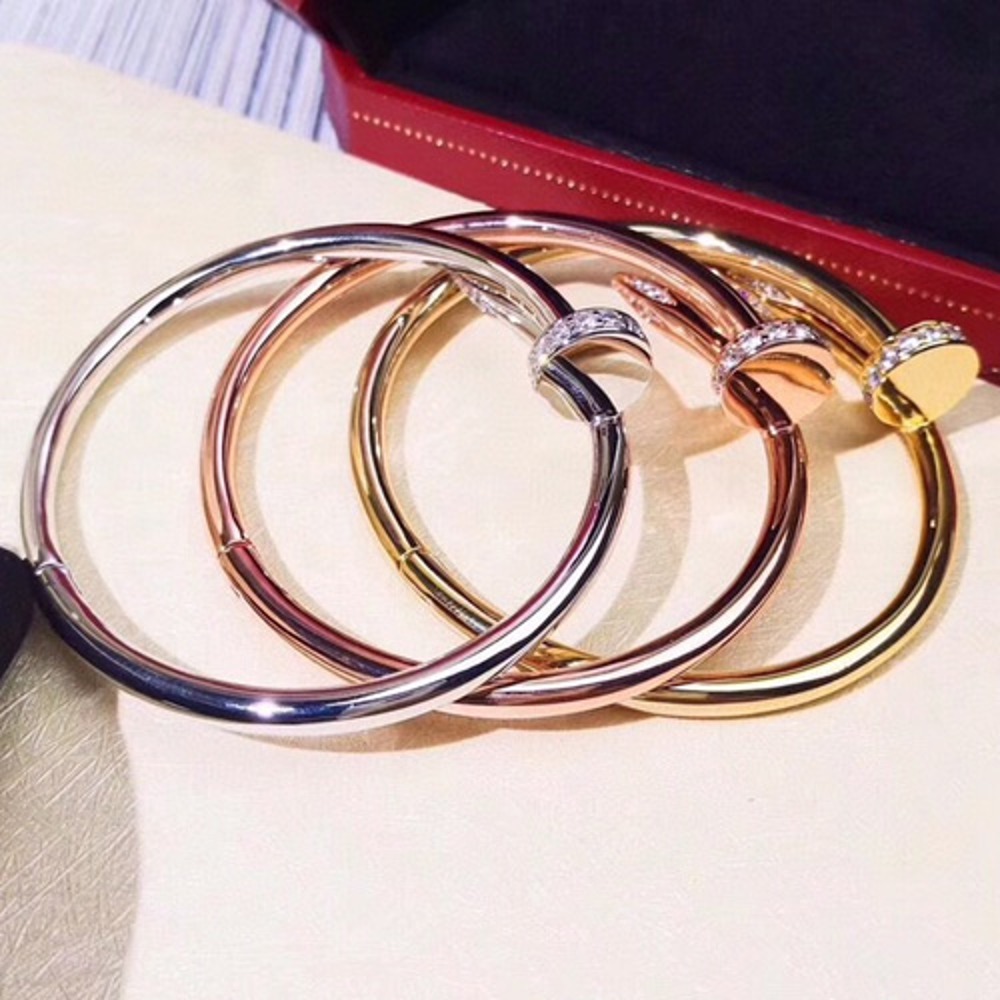 까르띠에 저스트앵끌루 다이아 팔찌 MM